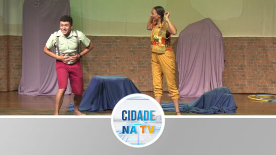 Teatro abriu a Feira do Livro em Batatais