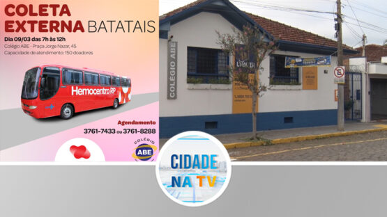 Colégio ABE novamente será ponto de Coleta de Sangue