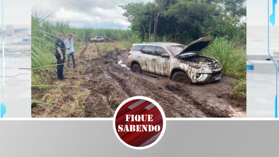 GCM encontra veículo roubado