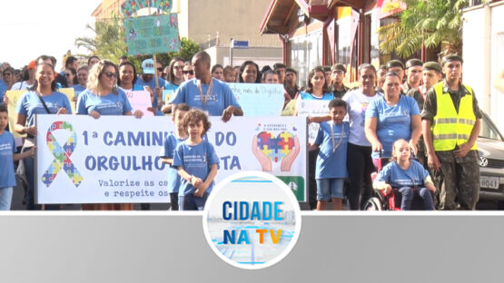 Realizada em Batatais a 1′ Caminhada do Orgulho Autista