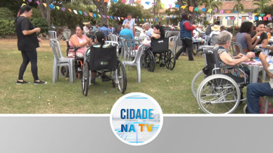 Entidades juntas em festa junina