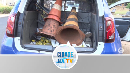 Guarda faz apreensão de material ao longo da avenida do desfile