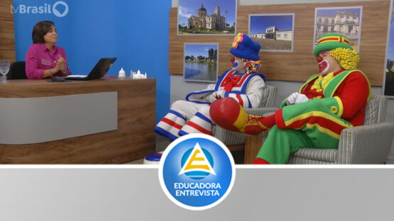 Patati e Patatá em visita na RTV Educadora