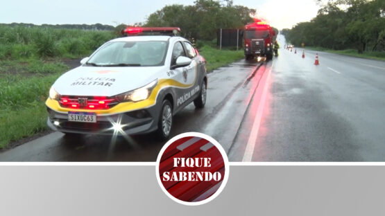 Acidente de trânsito com vítima fatal em Batatais SP