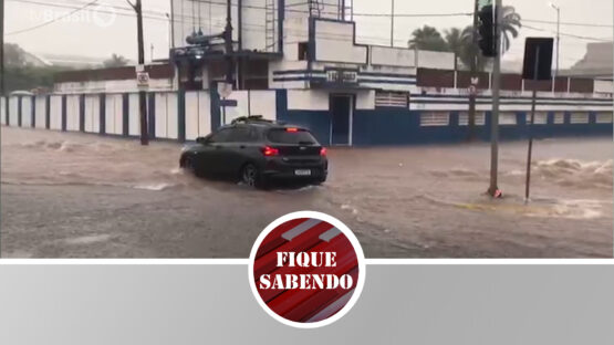Chuvas fortes e os transtornos causados em Batatais SP