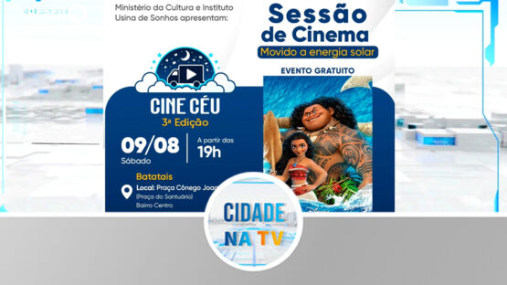 Cinema gratuito para população
