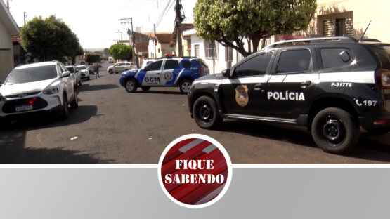 Reconstituição de crime em Batatais SP