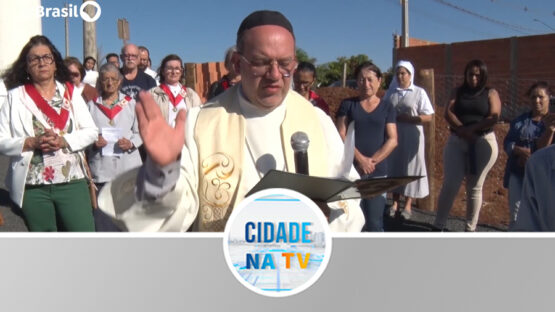 Missa inicia obras para nova igreja