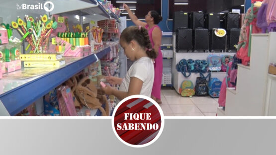 Busca por materiais escolares em Batatais
