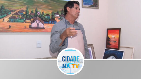 Pintor sonha em abrir escola de artes