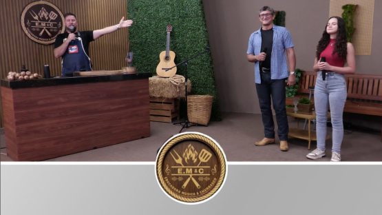 Fábio e Alice no Educadora Música e Churrasco