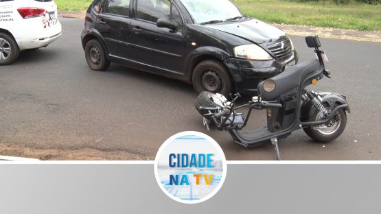 Grave acidente envolvendo Bike elétrica em Batatais